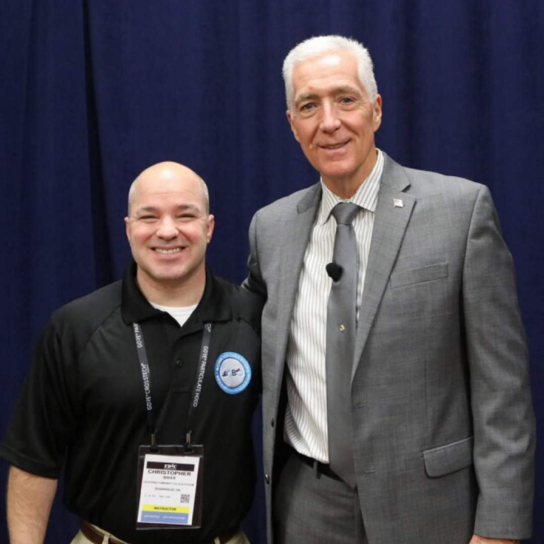 Editor-in-Chief, Fire Engineering Magazine, Conference Director, FDIC Conference Director, Chief (Retired) Bobby Halton at (FDIC) 2019 | (Image Credits: Author).